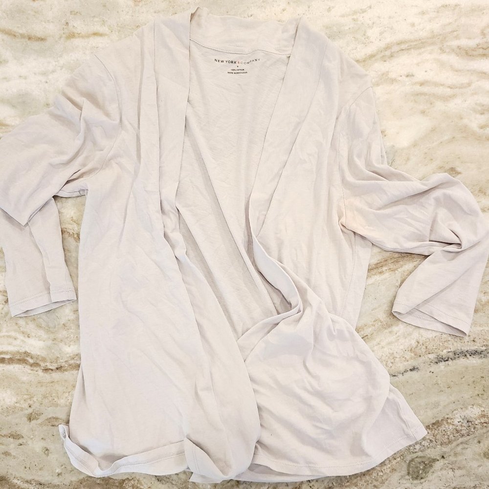 Sheer Grey Cardigan